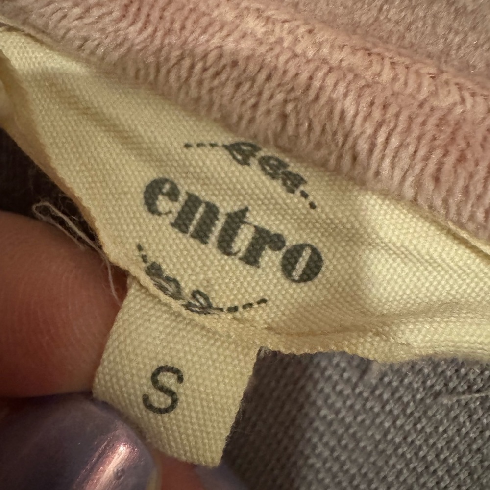 Entro Lavender Sherpa with Pink Detail - Picture 3 of 5